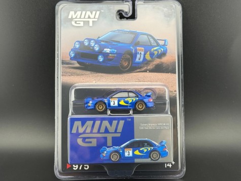 Mini GT 1:64 Subaru Impreza WRC98 1998 Rally Monte-Carlo